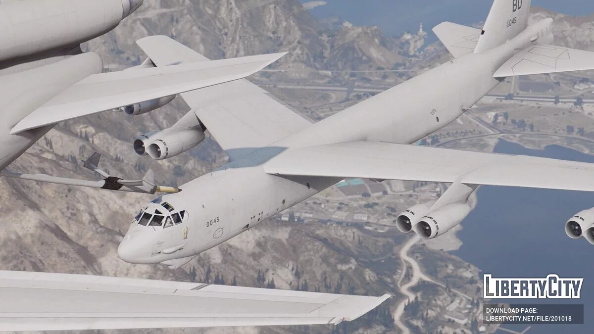 Тяжёлый бомбардировщик Boeing B-52H Stratofortress [Add-On] / GTA 5