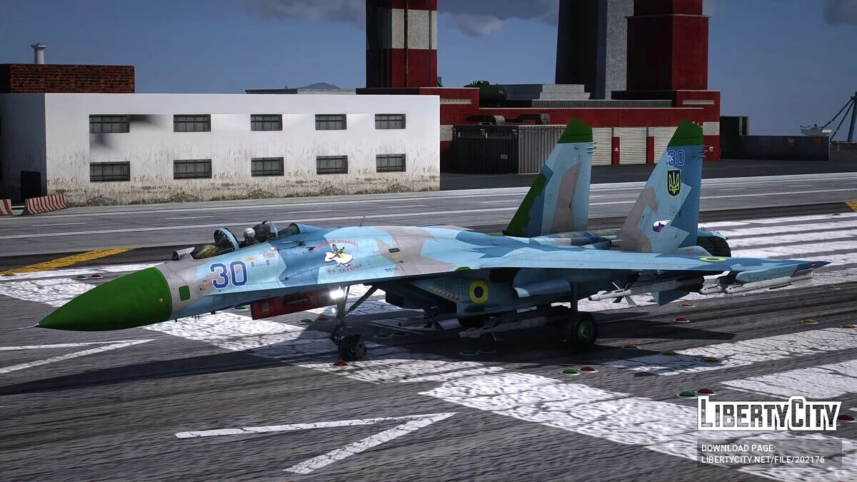 СУ-27 Фланкер Украины [Add-On] 1.0 / GTA 5