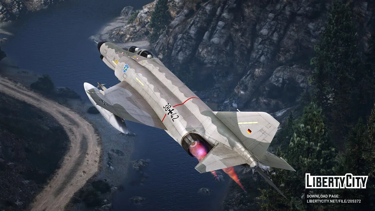 F-4F Phantom II Germany Luftwaffe / GTA 5