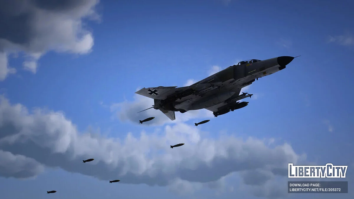 F-4F Phantom II Germany Luftwaffe / GTA 5