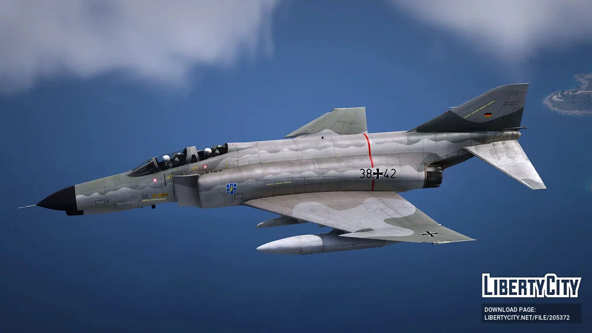 F-4F Phantom II Germany Luftwaffe / GTA 5
