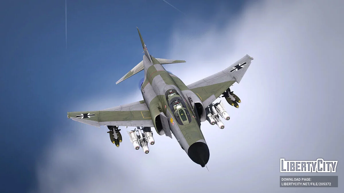 F-4F Phantom II Germany Luftwaffe / GTA 5