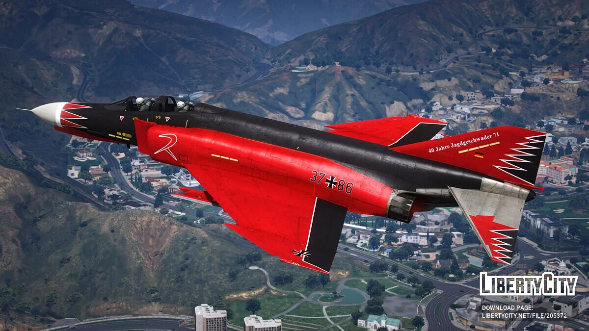 F-4F Phantom II Germany Luftwaffe / GTA 5