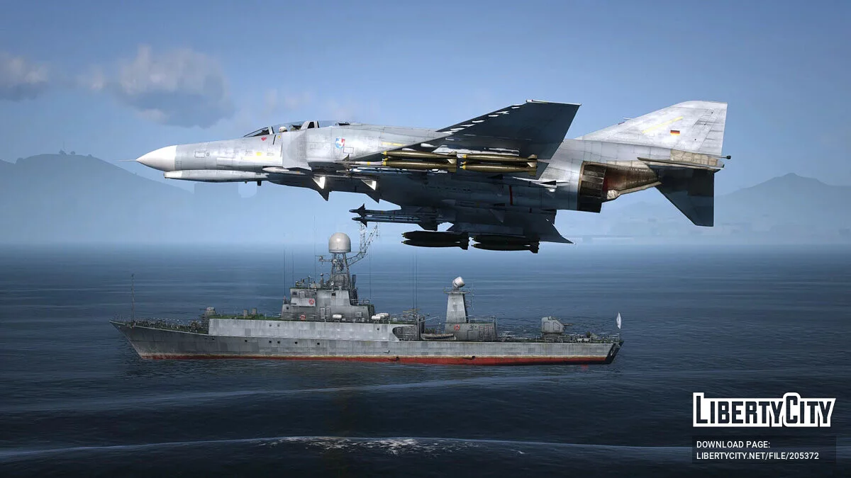 F-4F Phantom II Germany Luftwaffe / GTA 5