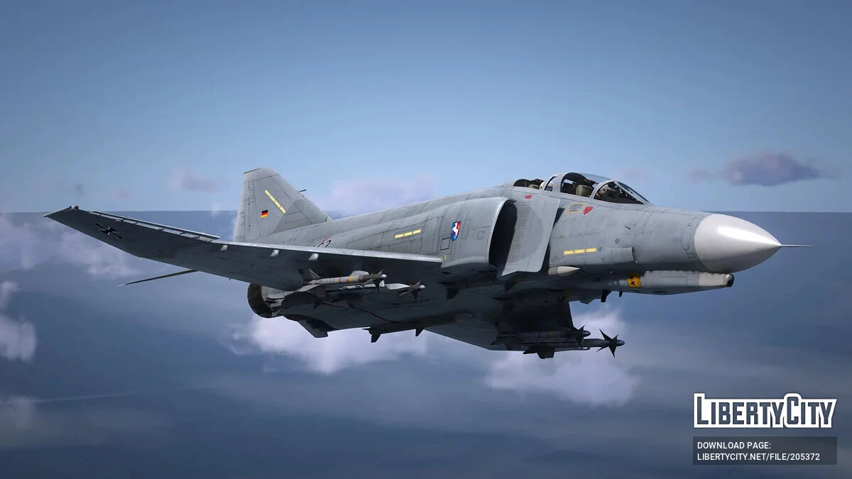 F-4F Phantom II Germany Luftwaffe / GTA 5