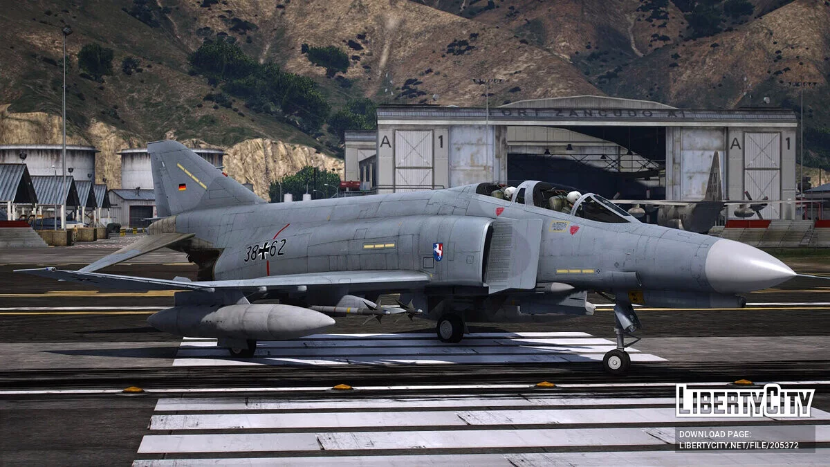 F-4F Phantom II Germany Luftwaffe / GTA 5