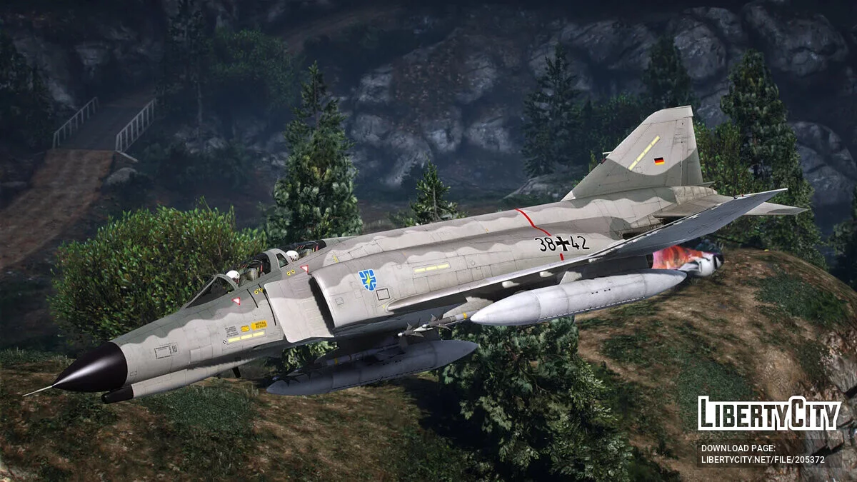 F-4F Phantom II Germany Luftwaffe / GTA 5