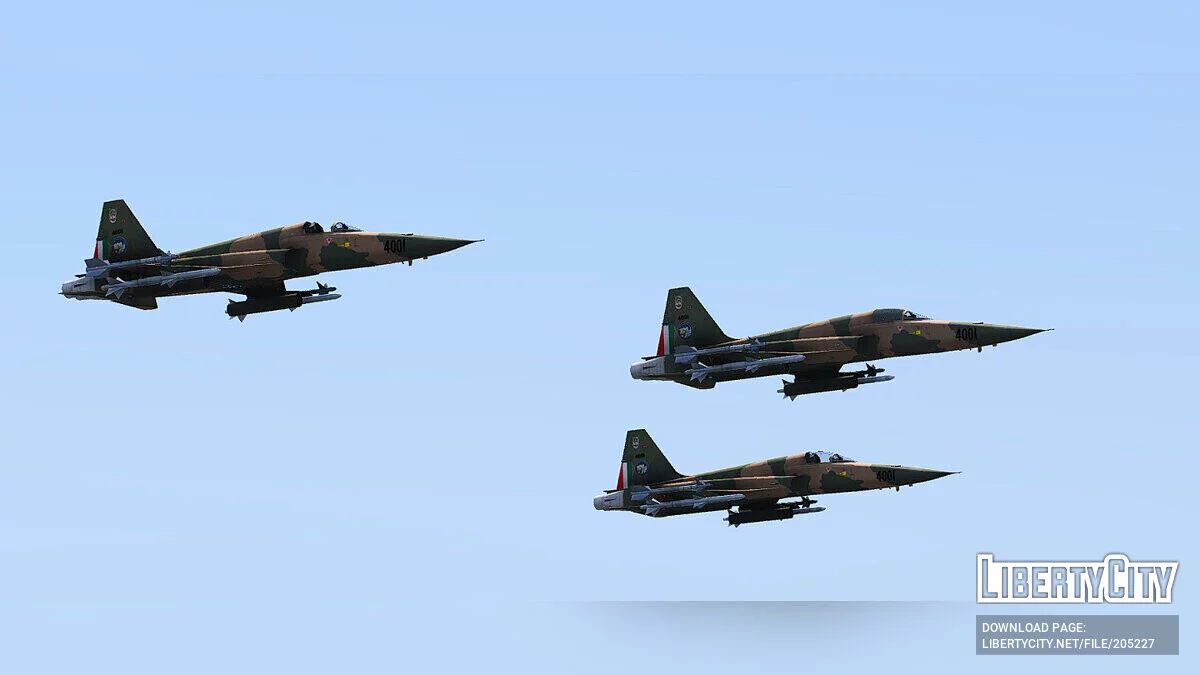 F5E Tiger II / FAM / Mexico [Add-On / FiveM] / GTA 5