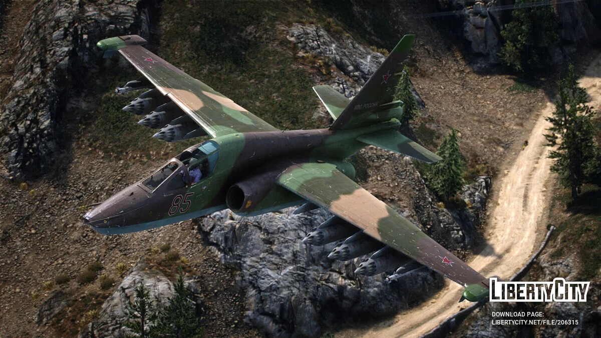 Su-25TM Frogfoot [Add-On | LOD] 1.0 / GTA 5
