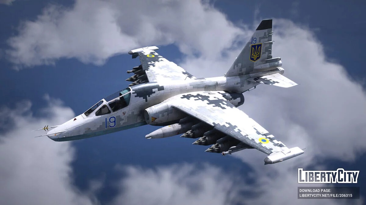 Su-25TM Frogfoot [Add-On | LOD] 1.0 / GTA 5