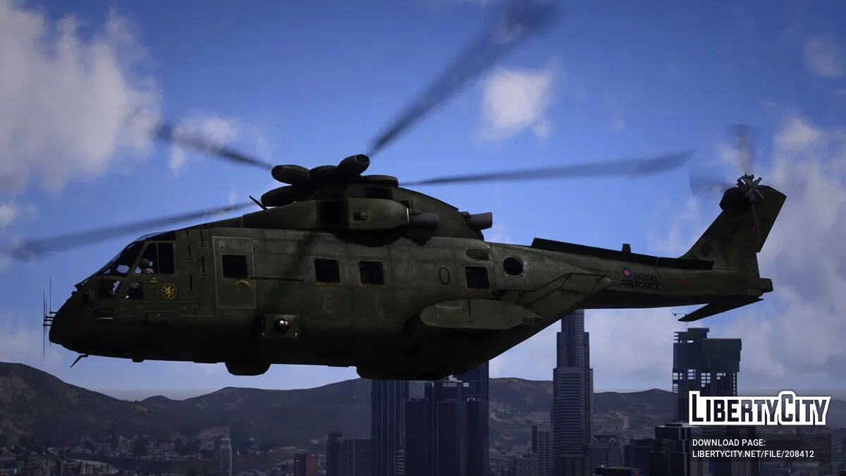 AW-101 Merlin Britain Canada Portugal / GTA 5