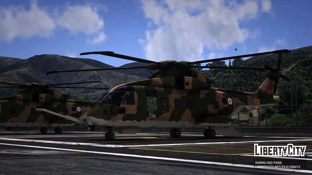AW-101 Merlin Britain Canada Portugal / GTA 5