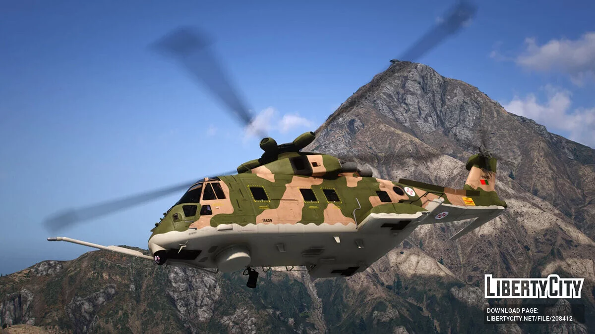 AW-101 Merlin Britain Canada Portugal / GTA 5
