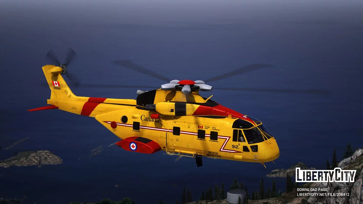AW-101 Merlin Britain Canada Portugal / GTA 5
