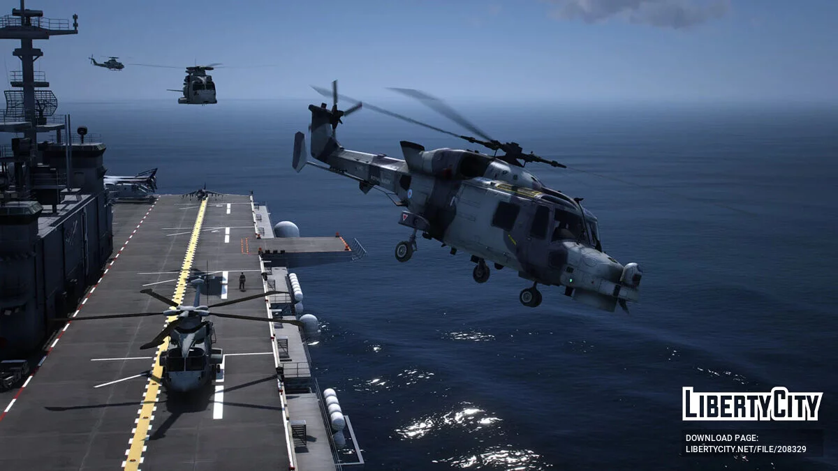 AW-159 Wildcat Royal Navy / GTA 5