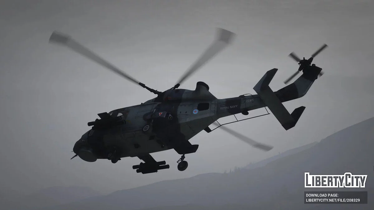 AW-159 Wildcat Royal Navy / GTA 5
