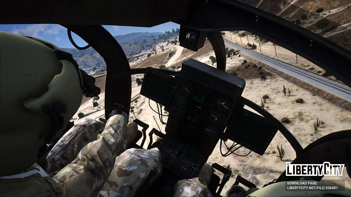 MH-6M Little Bird Troop Version / GTA 5