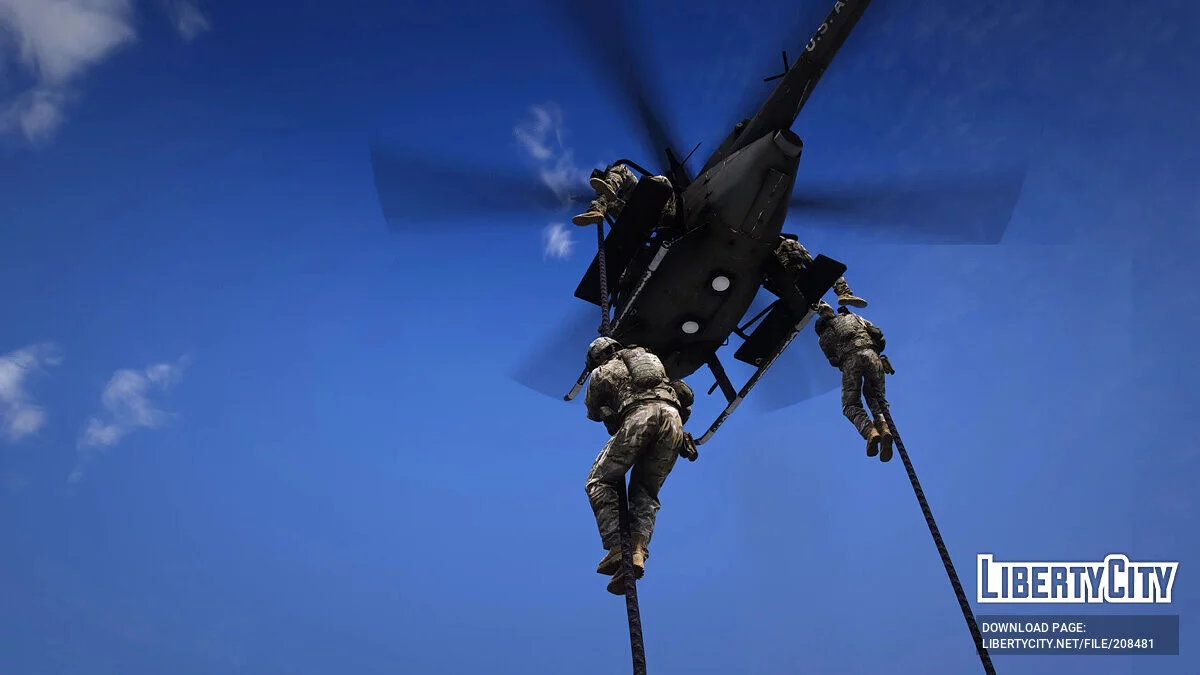 MH-6M Little Bird Troop Version / GTA 5