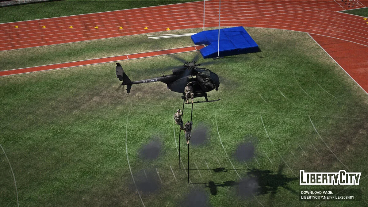 MH-6M Little Bird Troop Version / GTA 5