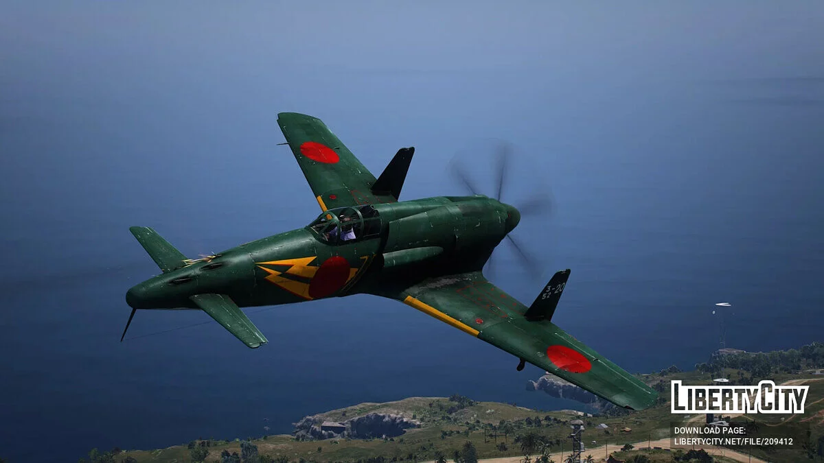 Kyushu J7W1 Shinden [Add-On] 1.0 / GTA 5