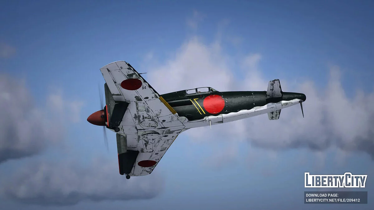 Kyushu J7W1 Shinden [Add-On] 1.0 / GTA 5