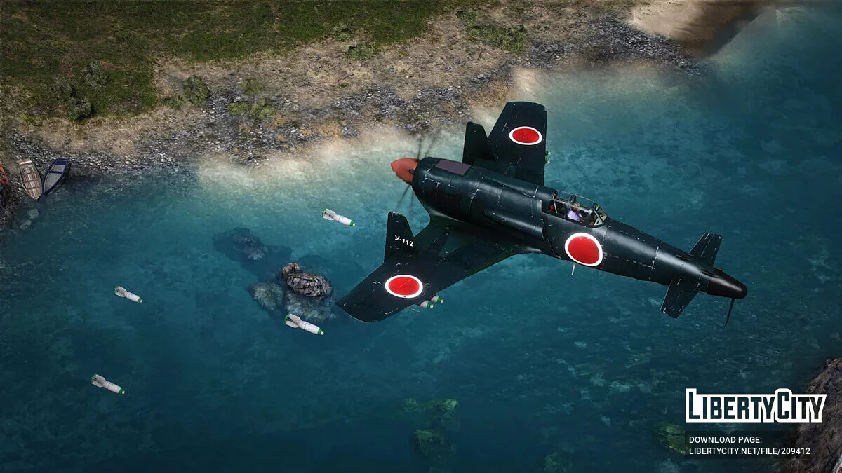 Kyushu J7W1 Shinden [Add-On] 1.0 / GTA 5