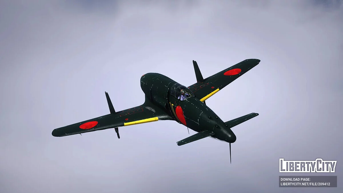 Kyushu J7W1 Shinden [Add-On] 1.0 / GTA 5