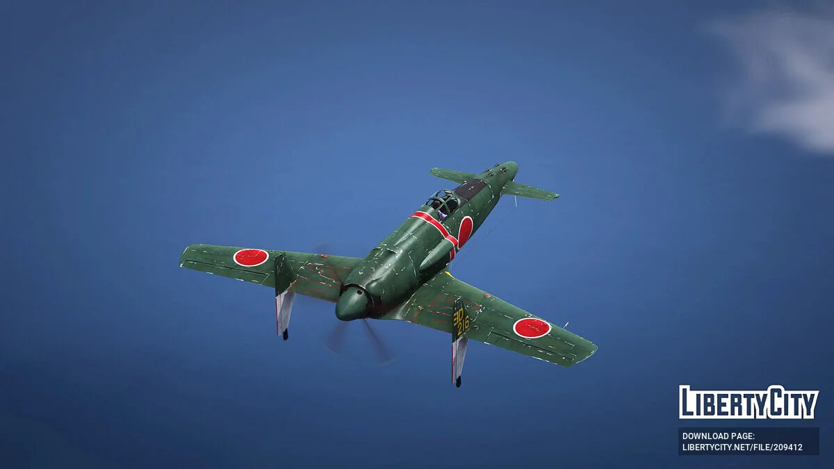 Kyushu J7W1 Shinden [Add-On] 1.0 / GTA 5
