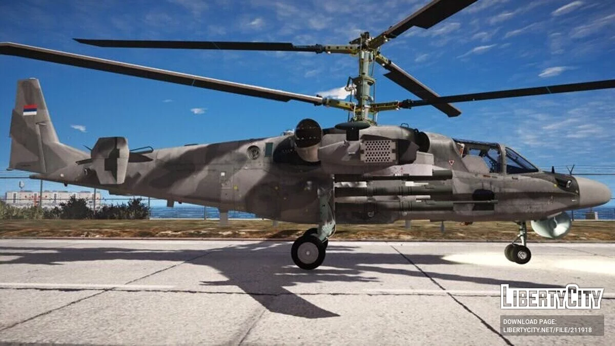 Ka-52 - Vojska Srbije / GTA 5