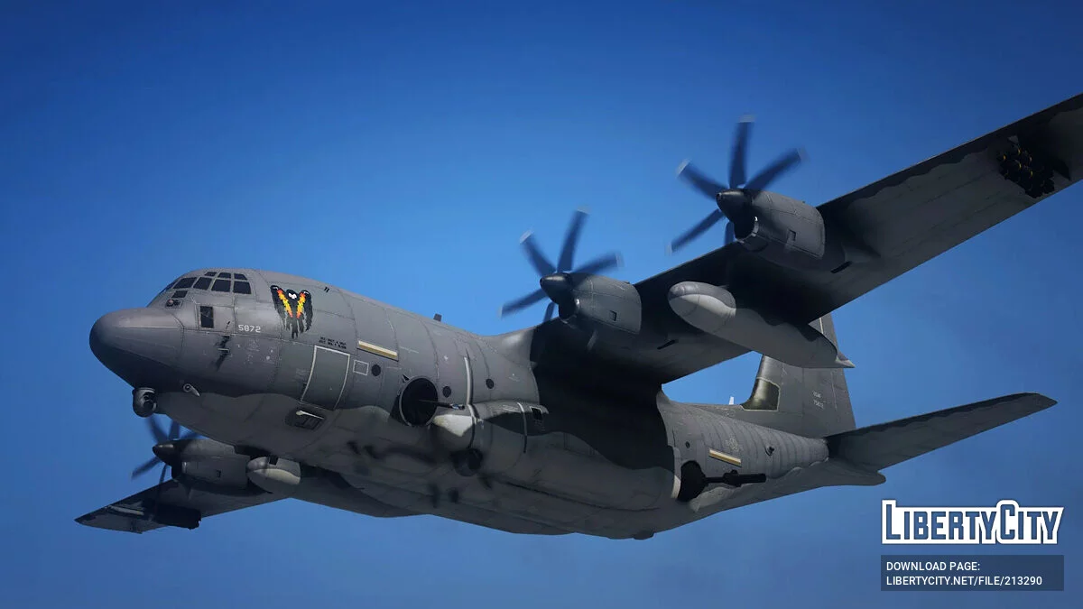 AC-130J Ghostrider Gunship / GTA 5