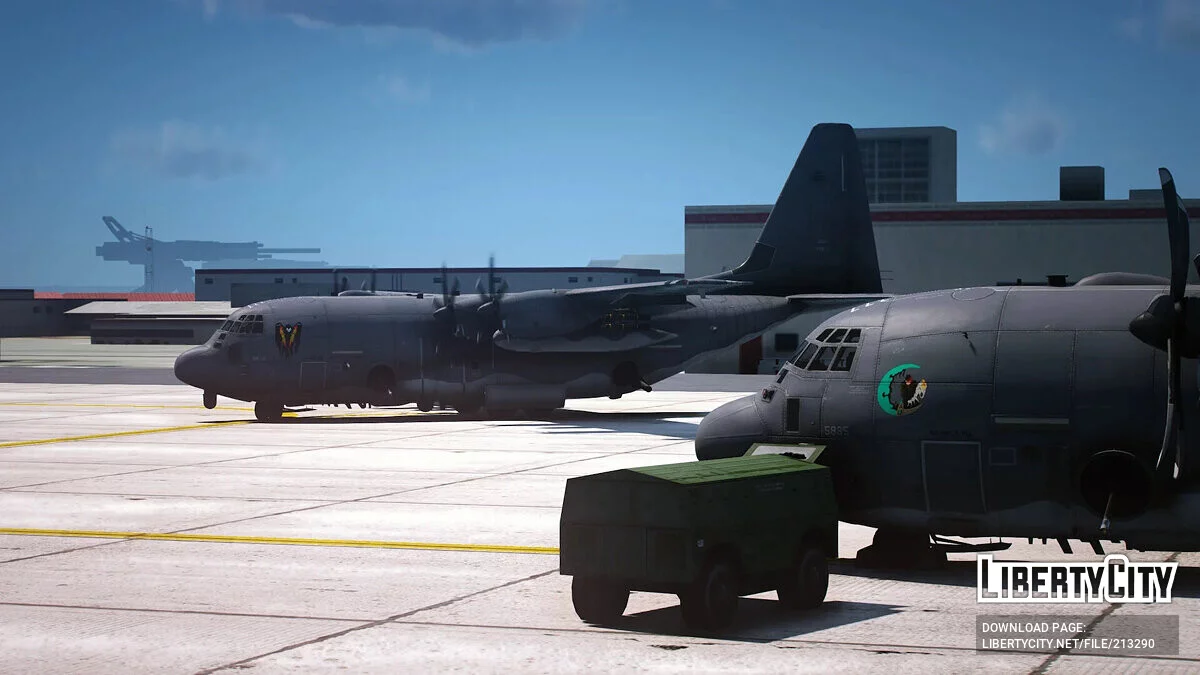 AC-130J Ghostrider Gunship / GTA 5