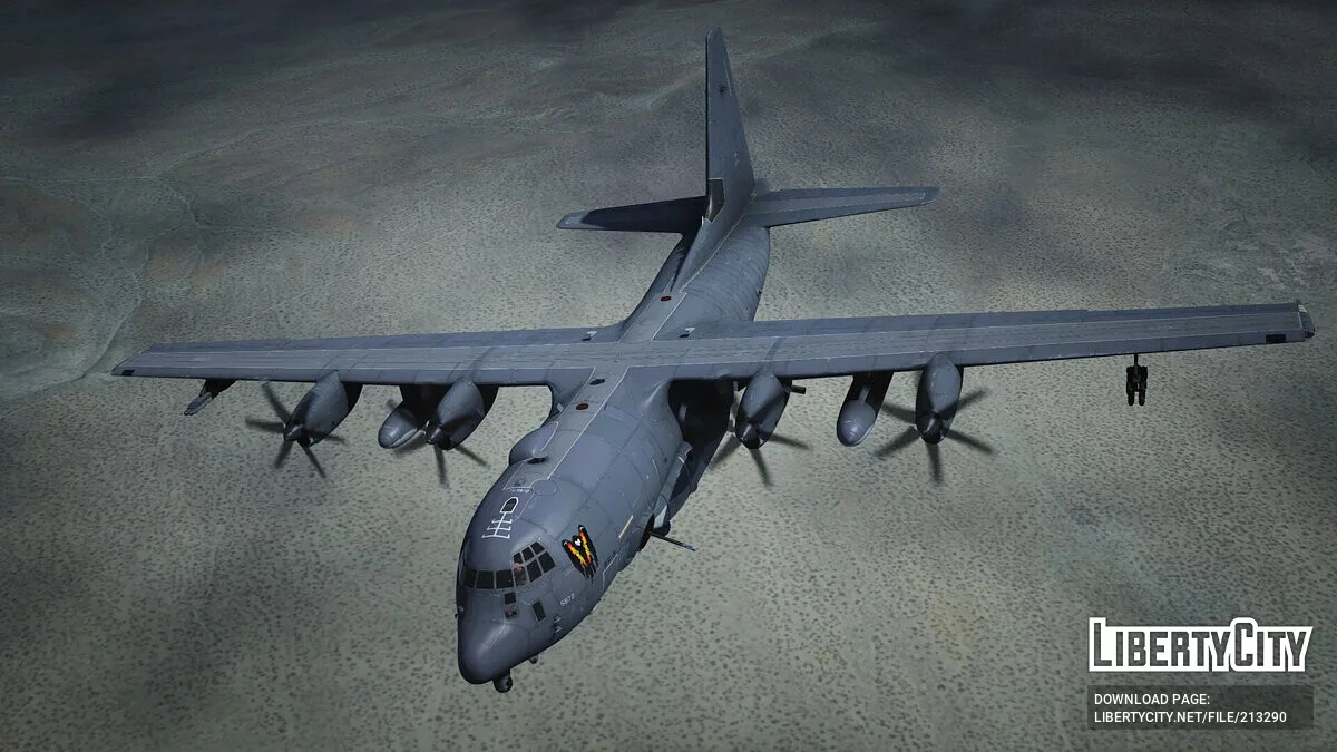 AC-130J Ghostrider Gunship / GTA 5