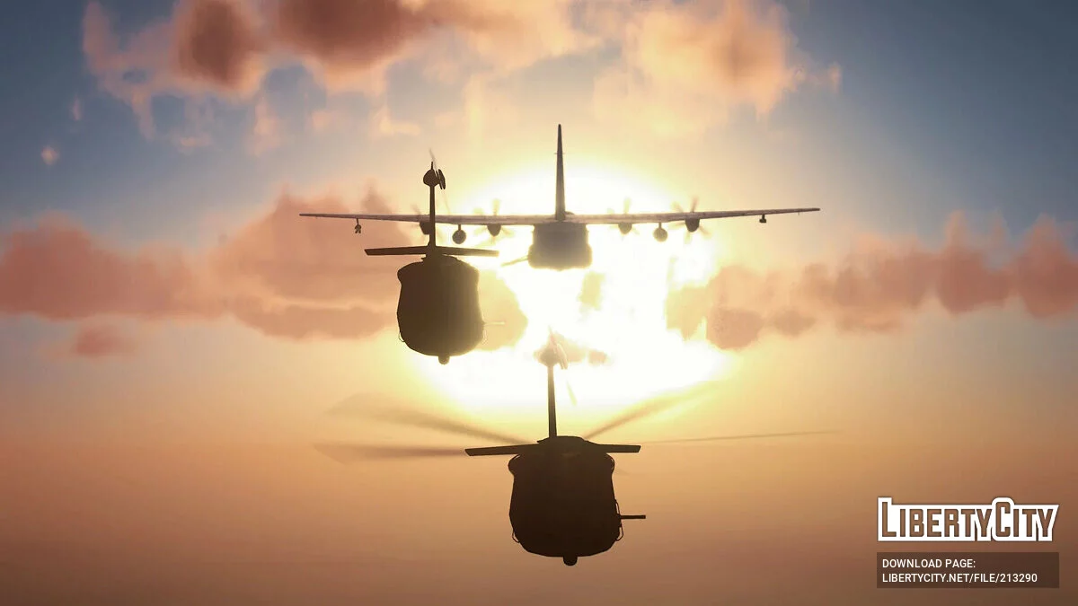 AC-130J Ghostrider Gunship / GTA 5