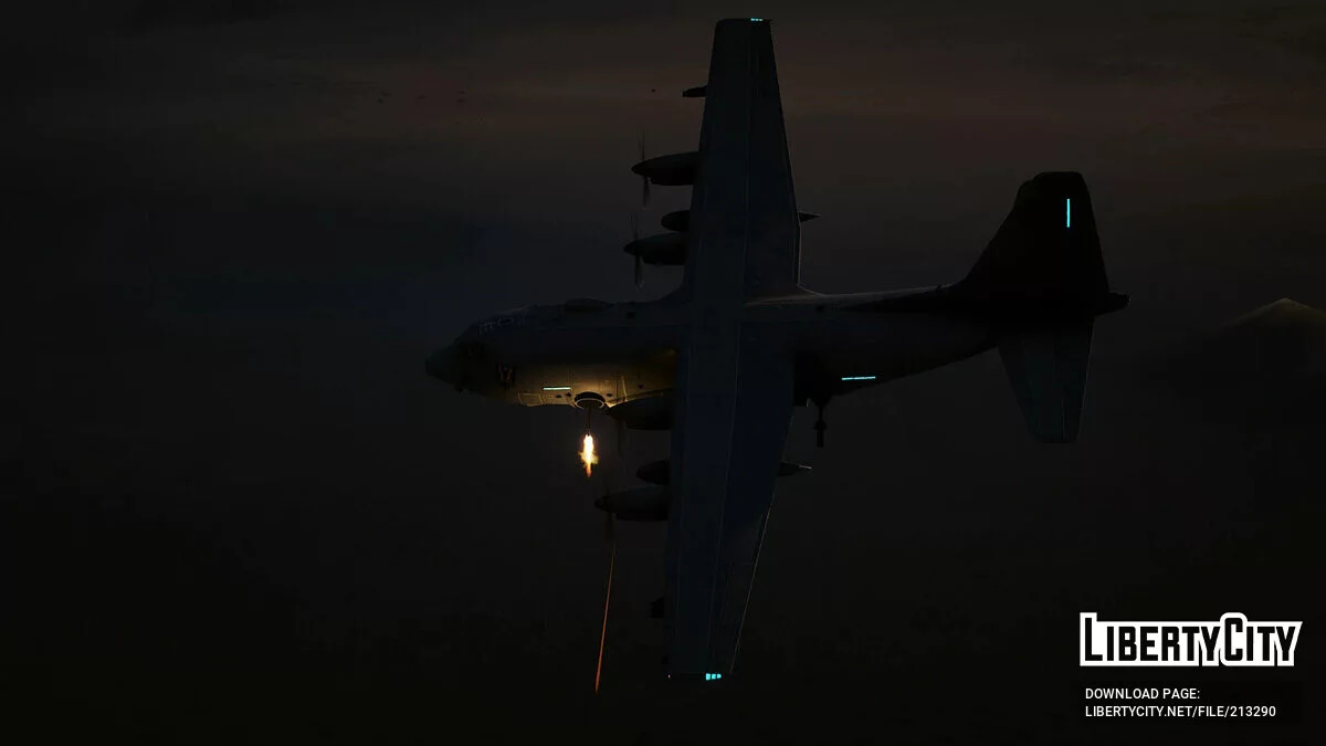 AC-130J Ghostrider Gunship / GTA 5