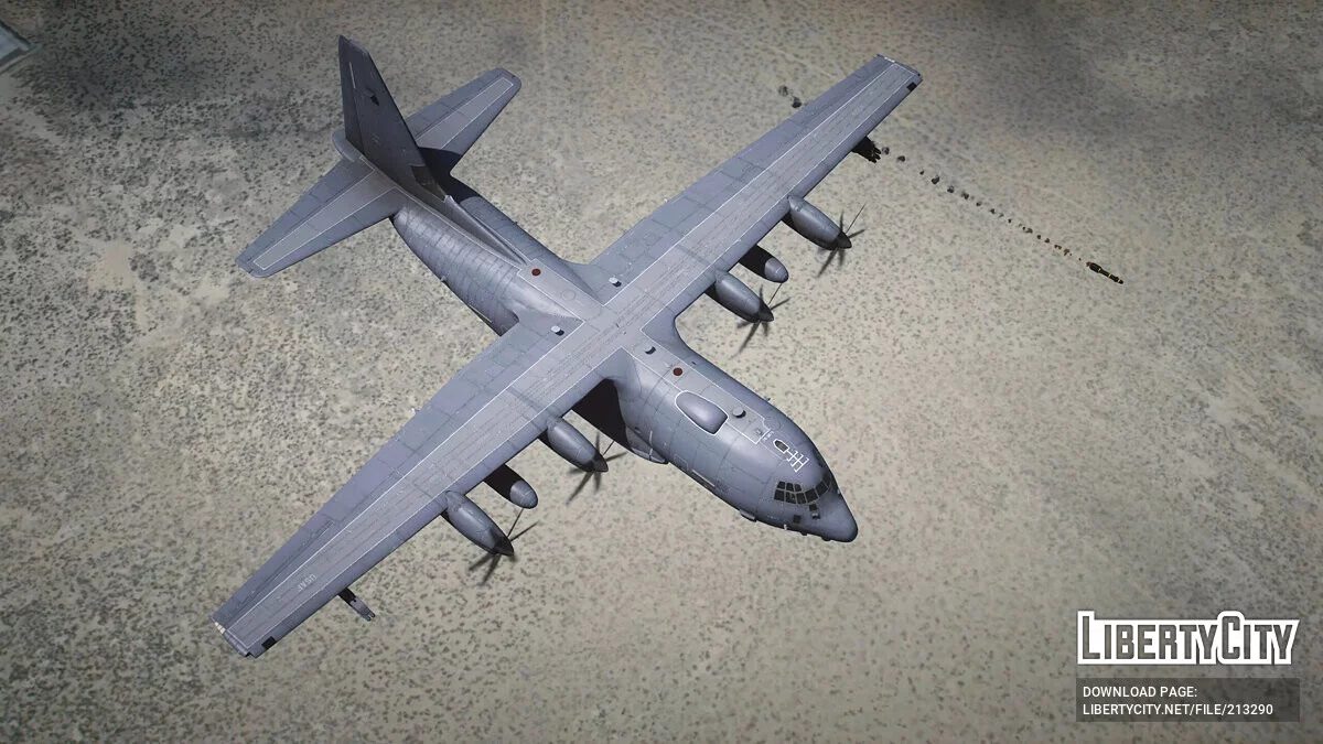 AC-130J Ghostrider Gunship / GTA 5