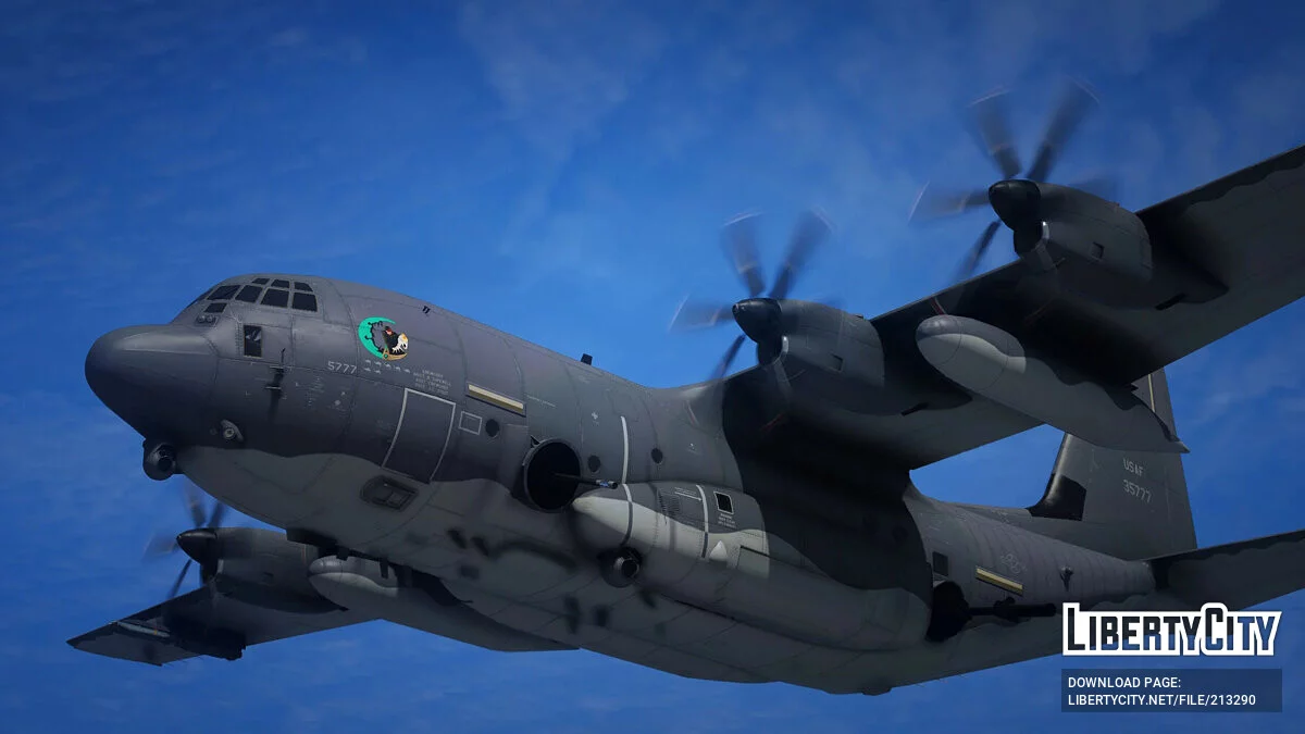 AC-130J Ghostrider Gunship / GTA 5