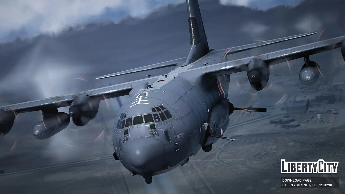 AC-130J Ghostrider Gunship / GTA 5