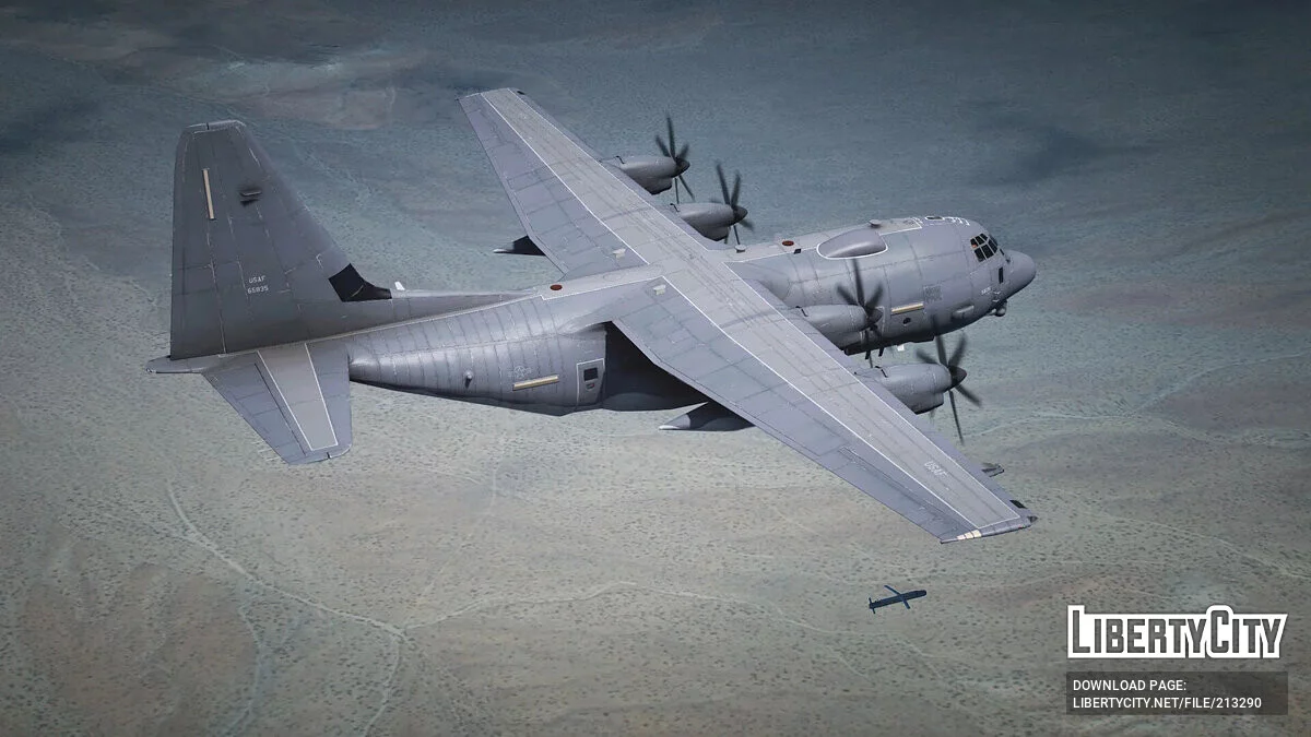 AC-130J Ghostrider Gunship / GTA 5