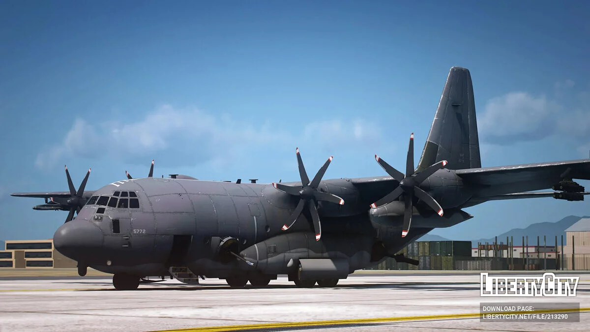 AC-130J Ghostrider Gunship / GTA 5