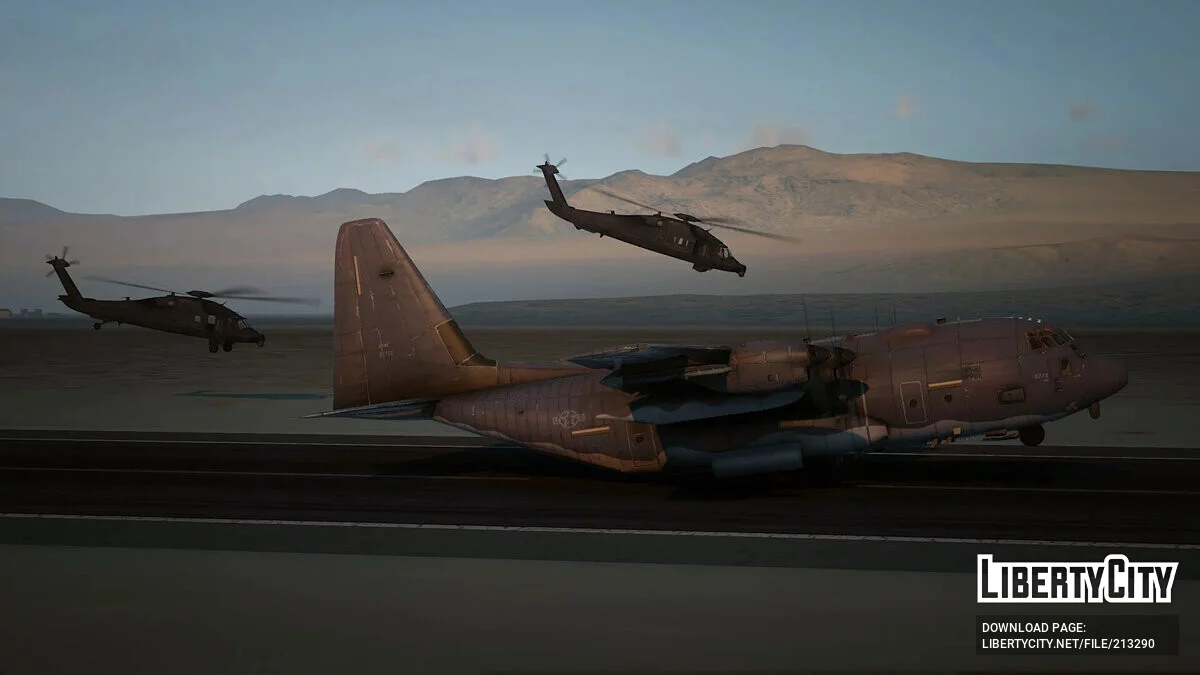AC-130J Ghostrider Gunship / GTA 5
