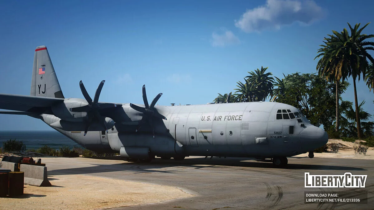 C-130J-30 Super Hercules USA, Germany, Canada / GTA 5