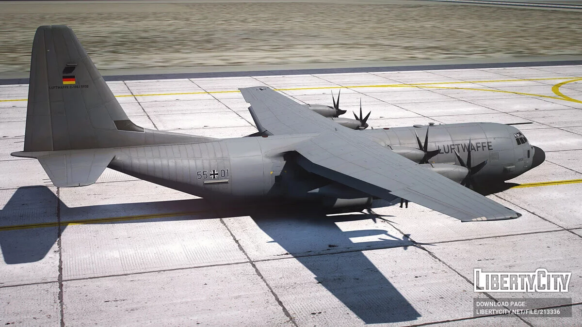 C-130J-30 Super Hercules USA, Germany, Canada / GTA 5
