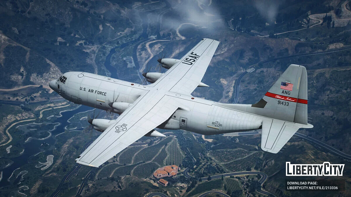 C-130J-30 Super Hercules USA, Germany, Canada / GTA 5