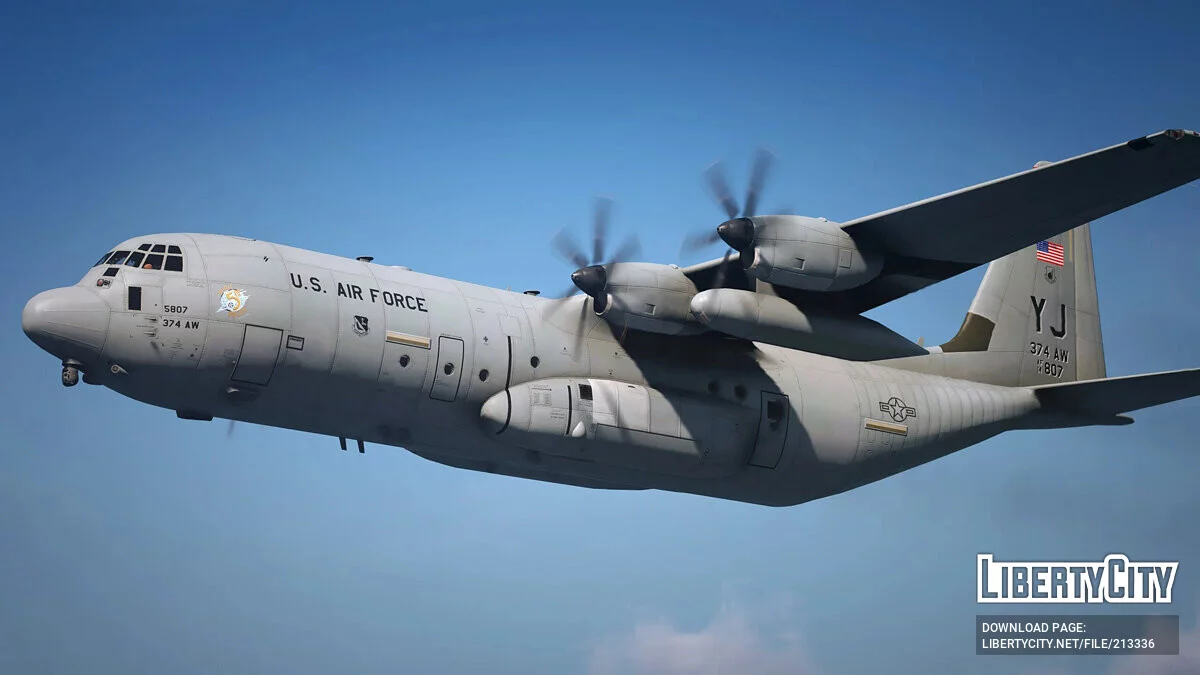 C-130J-30 Super Hercules USA, Germany, Canada / GTA 5