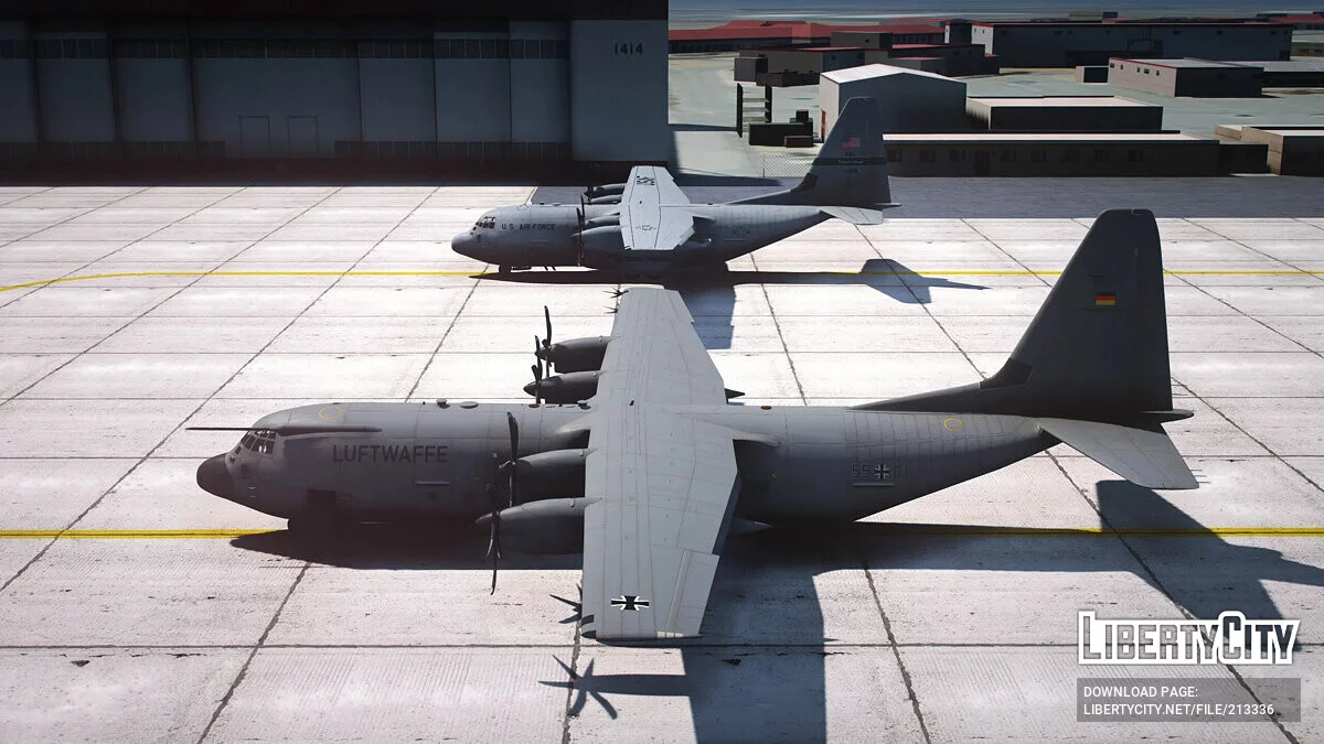 C-130J-30 Super Hercules USA, Germany, Canada / GTA 5