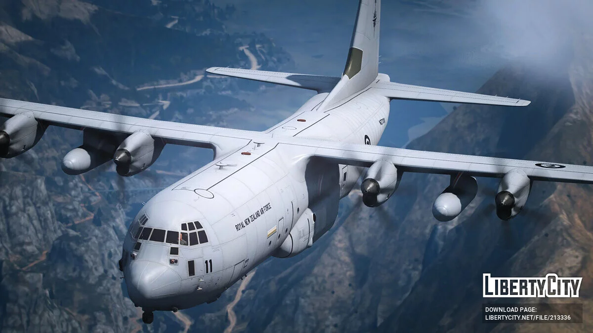 C-130J-30 Super Hercules USA, Germany, Canada / GTA 5