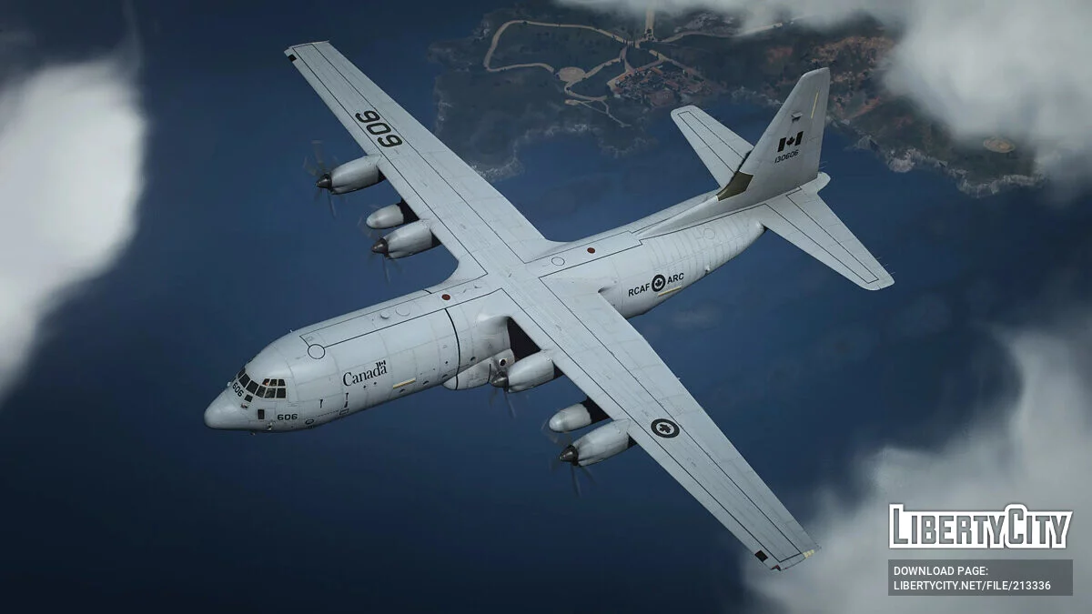 C-130J-30 Super Hercules USA, Germany, Canada / GTA 5
