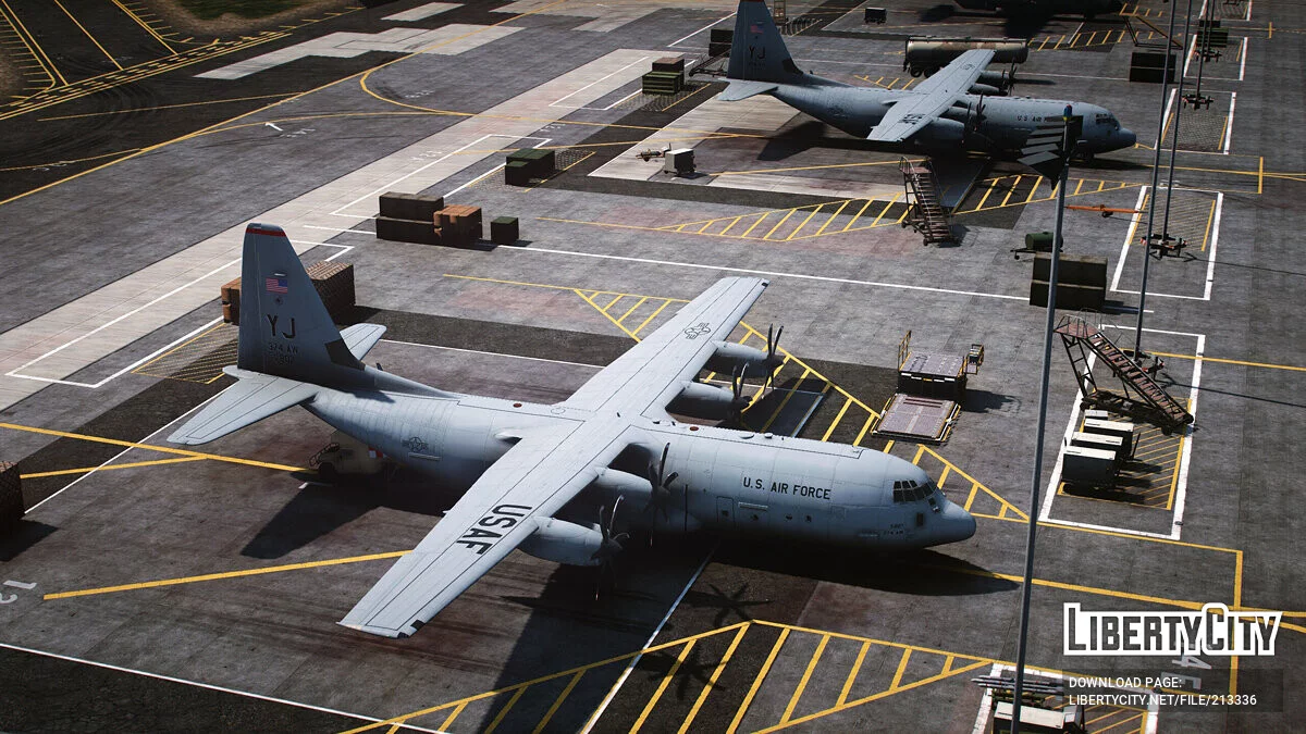 C-130J-30 Super Hercules USA, Germany, Canada / GTA 5