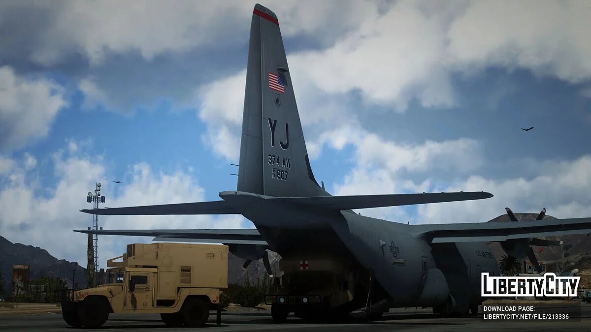 C-130J-30 Super Hercules USA, Germany, Canada / GTA 5