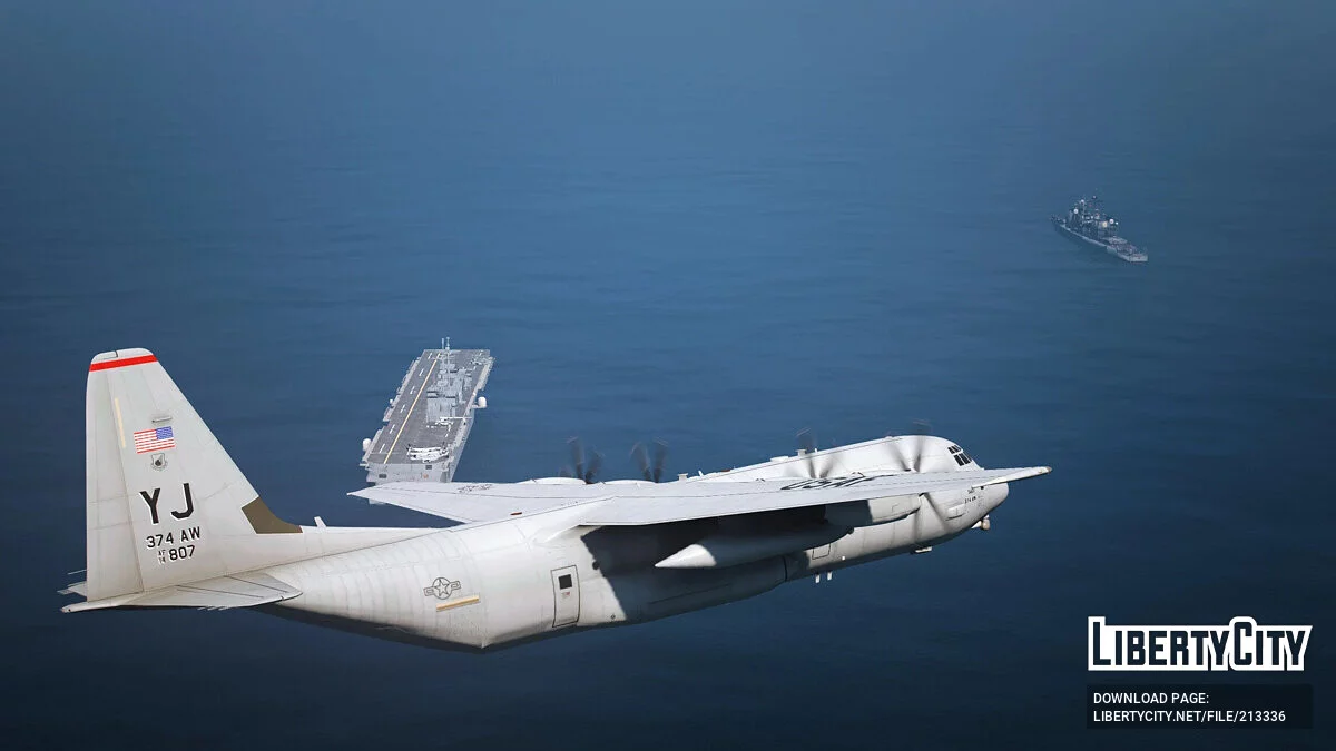 C-130J-30 Super Hercules USA, Germany, Canada / GTA 5